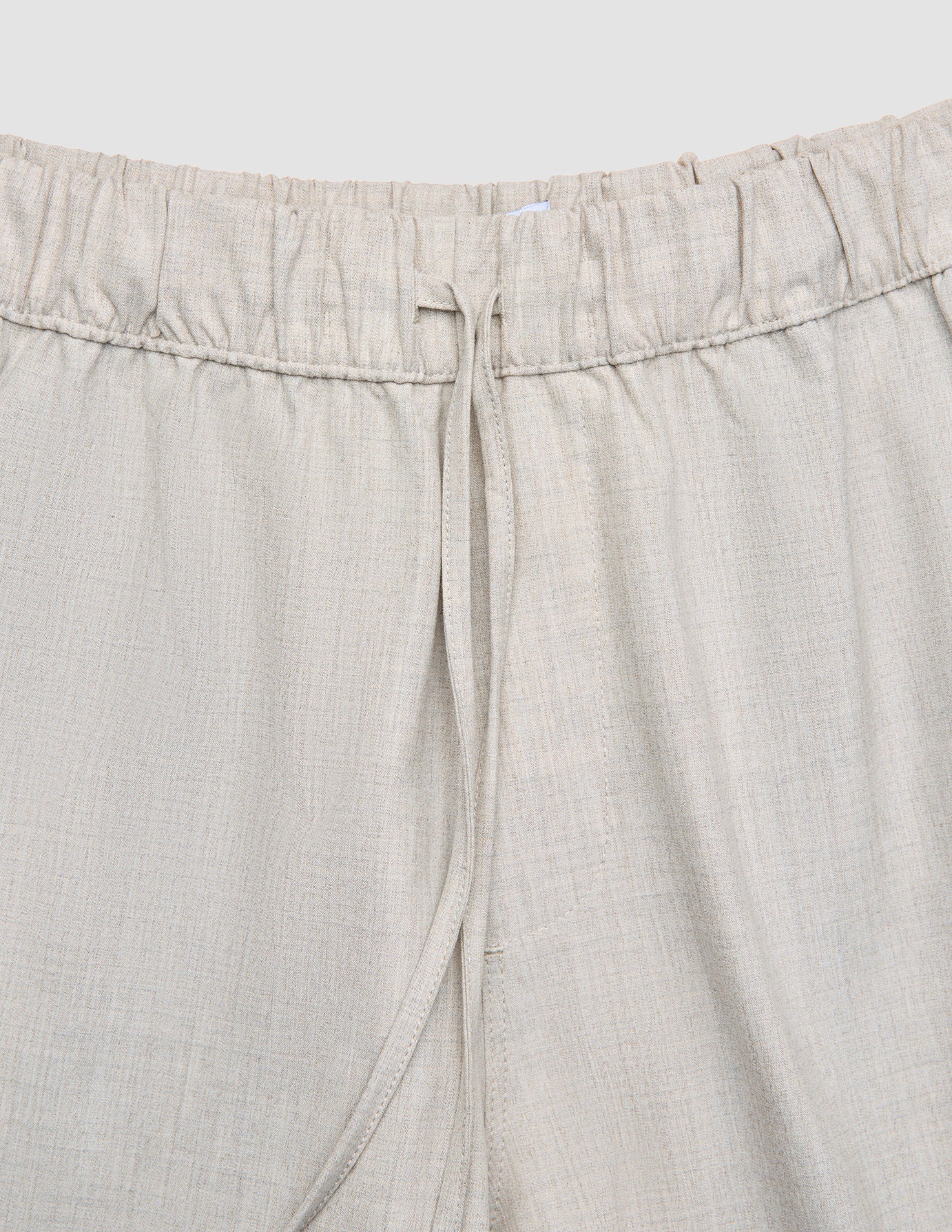Tech Linen Elastic Shorts Sandshell