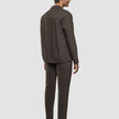 Tech Wool Overshirt Cocoa Brown