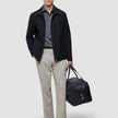 Travel Shirt Charcoal Grey Slim