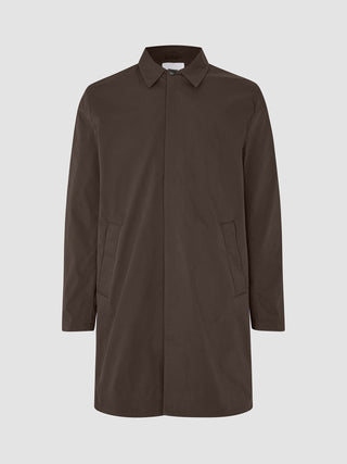 Waterproof Trench Coat Dark Brown
