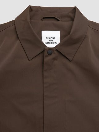 Waterproof Trench Coat Dark Brown