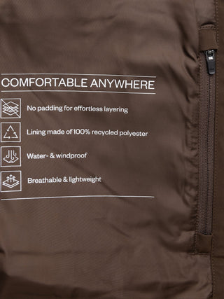 Waterproof Trench Coat Dark Brown