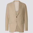 Essential Blazer Slim Sand Grain