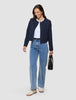Women's Classic Jeans Relaxed Fit Snow Blue Wash