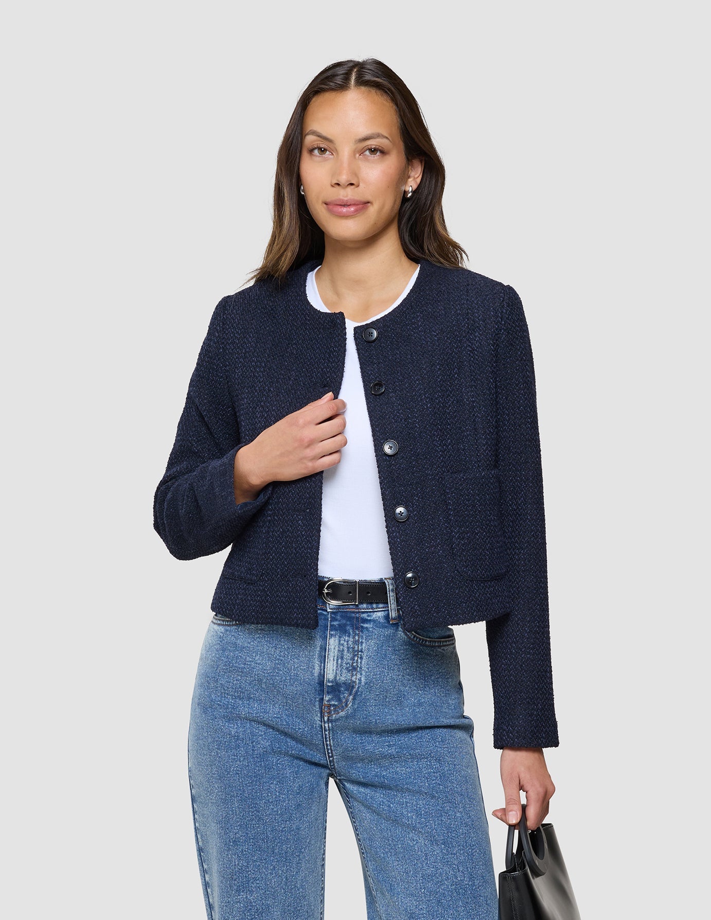 Bouclé & blue