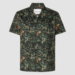 Bowling Short Sleeve Shirt Forest Night