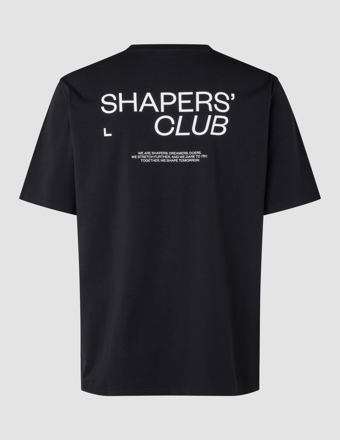 Shapers' Club Supima Box Fit T-Shirt Black