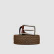 Braided Elastic Belt Khaki