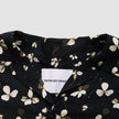 Breeze Bowling Short Sleeve Shirt Black Flowers