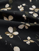Breeze Bowling Short Sleeve Shirt Black Flowers