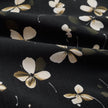 Breeze Bowling Short Sleeve Shirt Black Flowers