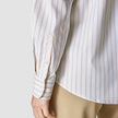 Business Shirt Regular Caramel Stripes