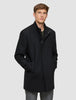 Casentino Wool Coat Black