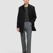 Casentino Wool Coat Black