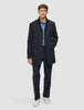 Casentino Wool Coat Dark Navy