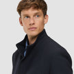 Casentino Wool Coat Dark Navy