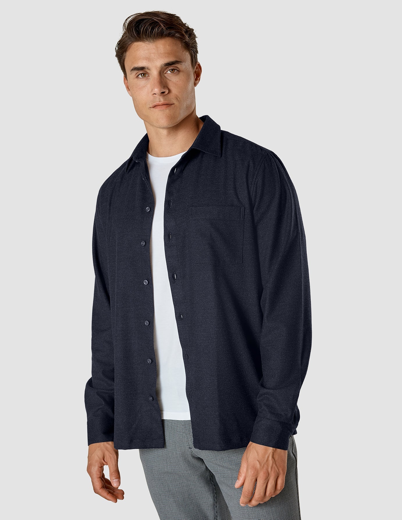 Casual Shirt Dark Navy