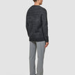 Chunky Soft Wool Knit Crewneck Charcoal Melange