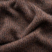 Chunky Soft Wool Knit Vest Saddle Brown Melange