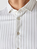 Classic Shirt Limestone Stripes Regular
