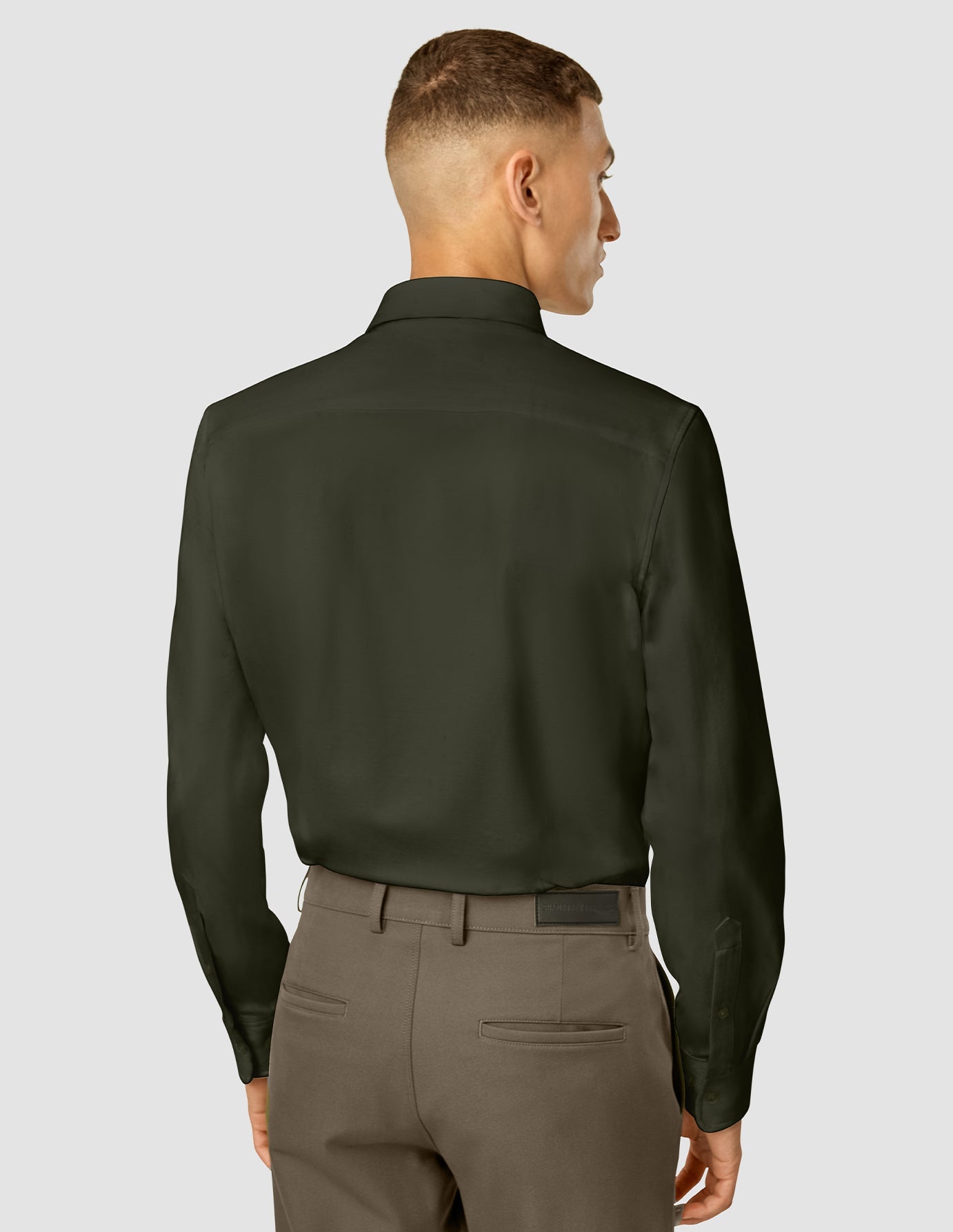 Classic Shirt Regular Nightfall Green