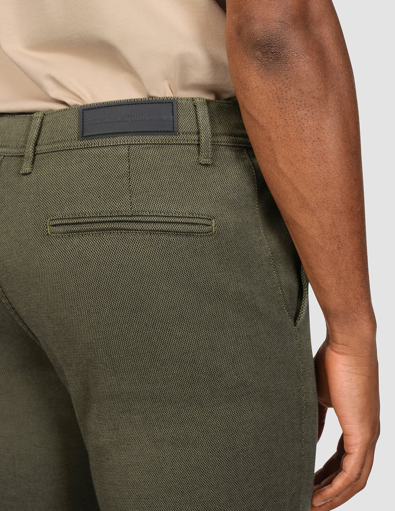 Classic Pants Slim Nature Green