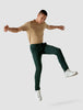 Classic Pants Slim Forest Green