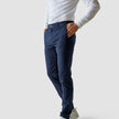 Classic Pants Slim Marine Blue