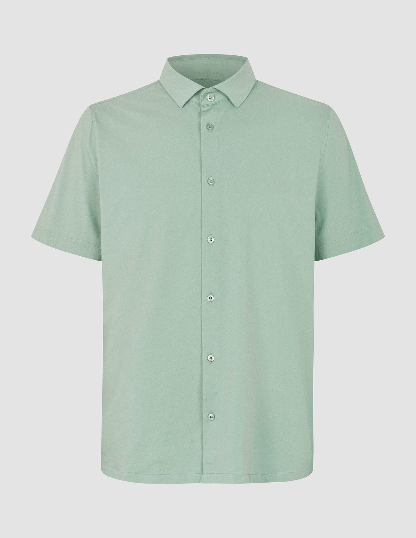 Classic Short Sleeve Shirt Fresh Green
