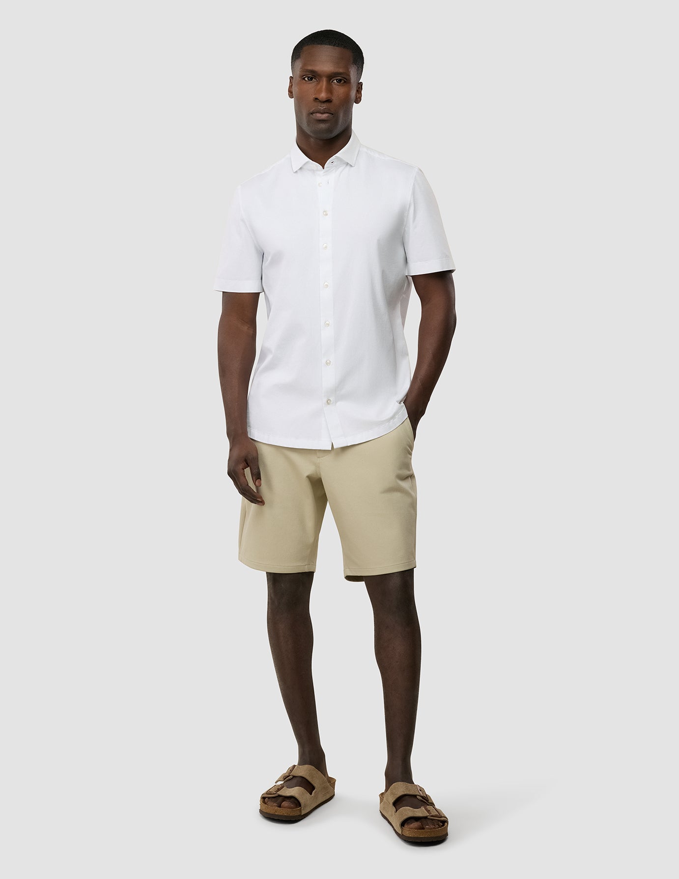 Classic Short Sleeve Shirt White