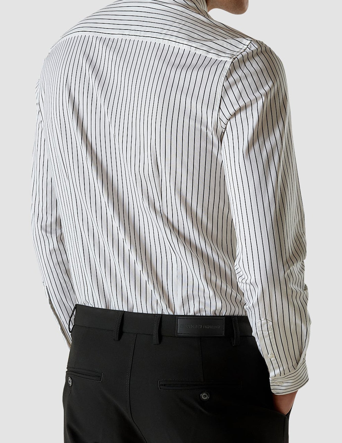 Classic Shirt Black Stripes Regular