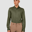 Classic Shirt Clover Green Slim