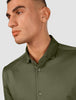 Classic Shirt Clover Green Slim