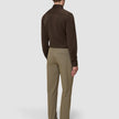 Classic Shirt Saddle Brown Slim