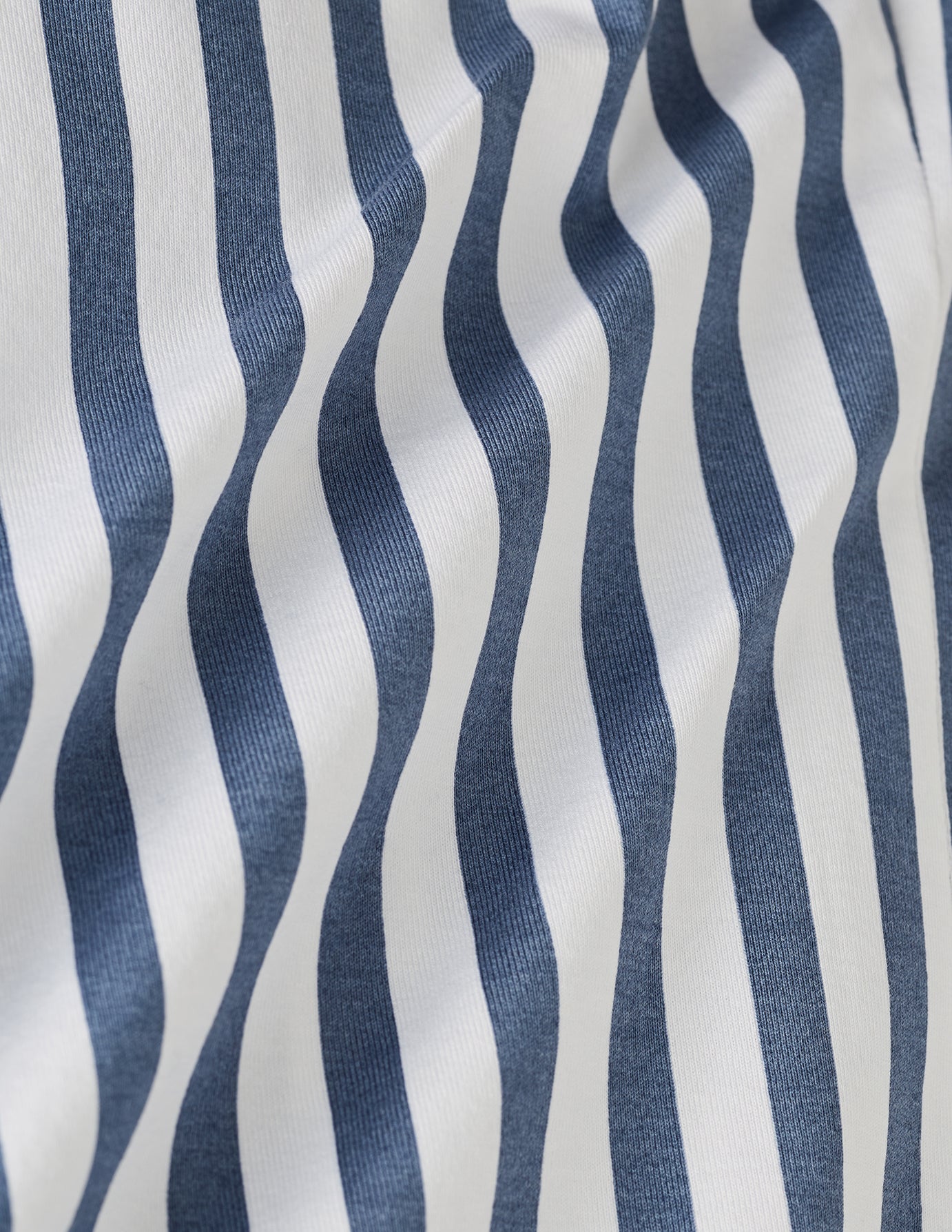 Classic Shirt Dusky Blue Stripe Slim