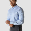 Classic Shirt Light Blue Stripes Slim