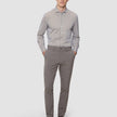 Classic Shirt Shadow Brown Stripe Slim