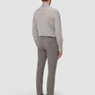 Classic Shirt Shadow Brown Stripe Slim