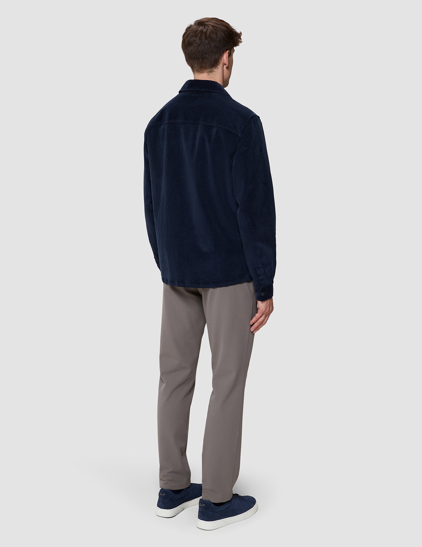 Corduroy Overshirt Dark Navy