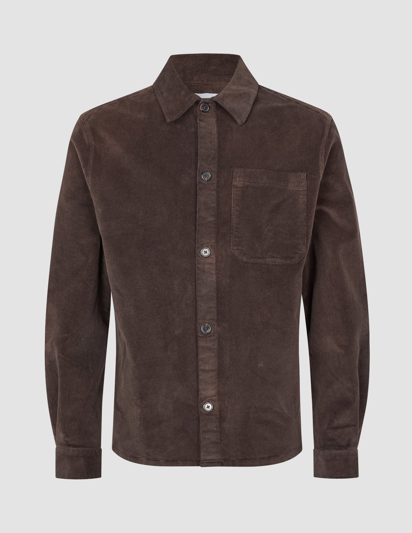 Corduroy Overshirt Espresso