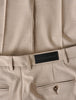 Essential Suit Pants Slim Sand Grain