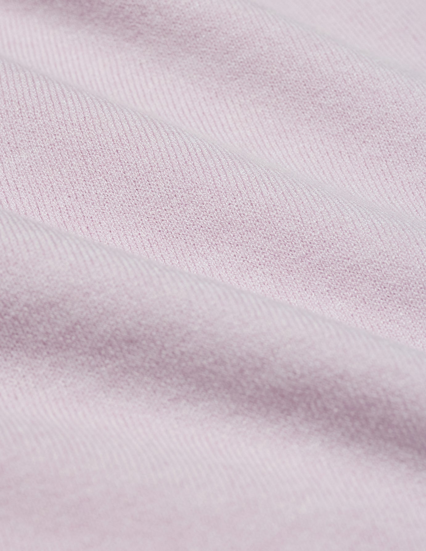 Women's Elevated Knit Polo Soft Pink Melange