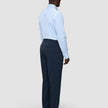 Elevated Shirt Light Blue Stripe Thin Regular