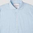 Elevated Shirt Light Blue Stripe Thin Regular
