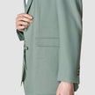 Essential Blazer Calm Green Melange