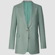 Essential Blazer Calm Green Melange