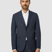 Essential Suit Dark Blue Check