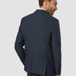 Essential Blazer Slim Dark Blue Check