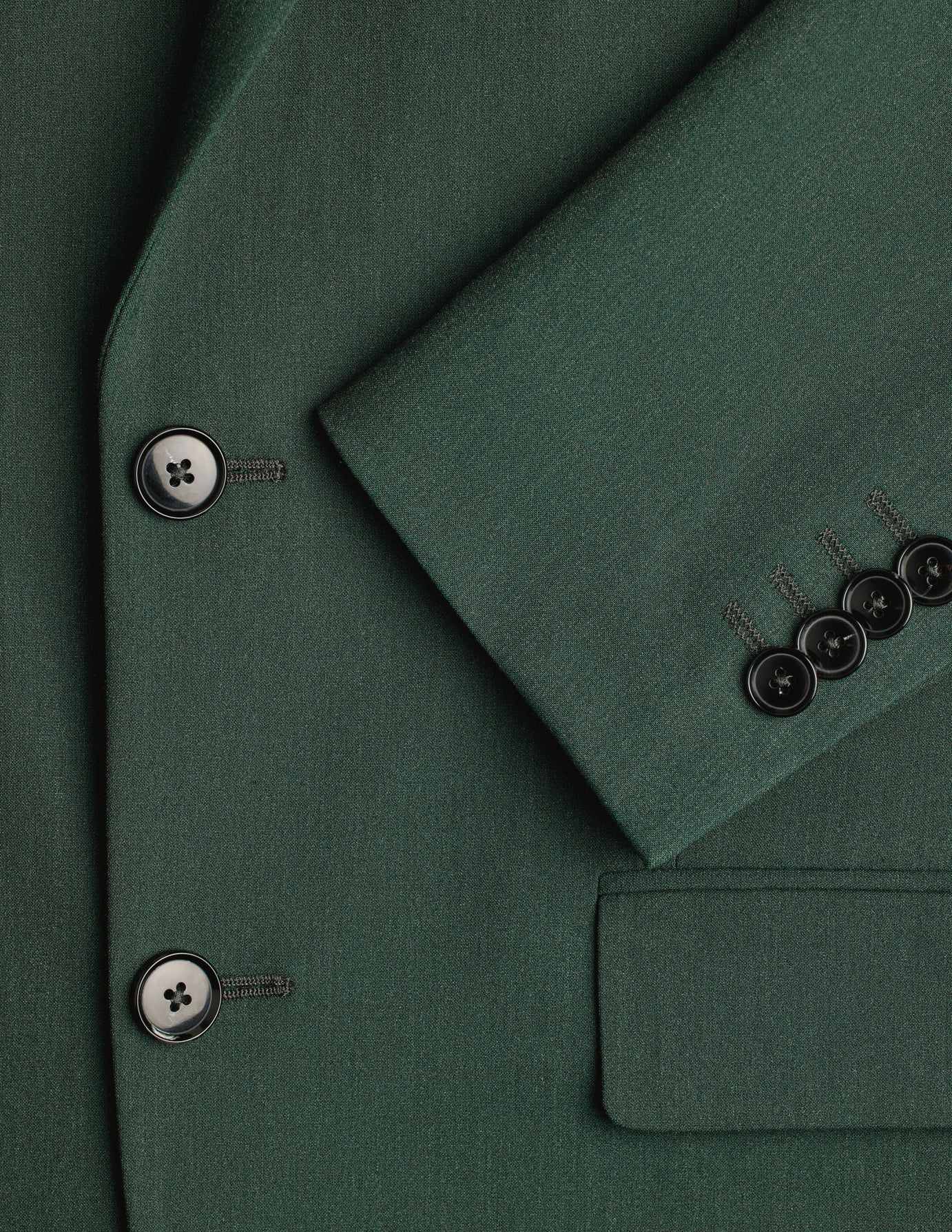 Essential Blazer Slim Pine Green