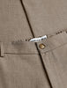 Essential Pants Relaxed Fit Dark Beige Melange
